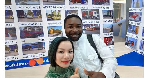 Cameroonian Customer Successfully Purchased China Sinotruk Howo 6x4 Dump Truck