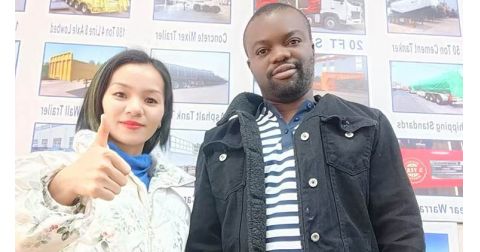 Jamaican Customer Buys Used Sinotruk Howo Nx 8x4 Dump Truck