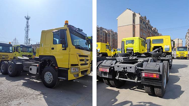 Second Hand Sinotruk Howo 6x4 Tractor Truck for Sale in Libya