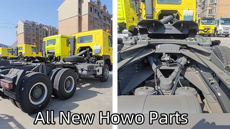 Second Hand Sinotruk Howo 6x4 Tractor Truck for Sale in Libya