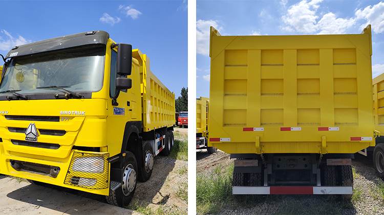 Cnhtc Sinotruk Howo 8x4 Tipper Truck for Sale in Ghana