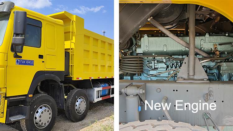 Cnhtc Sinotruk Howo 8x4 Tipper Truck for Sale in Ghana