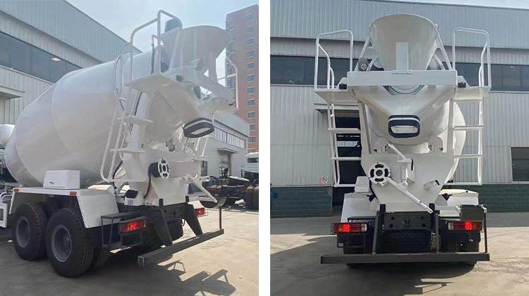 Second Hand Sinotruk Howo Concrete Mixer Truck for Sale in Zambia
