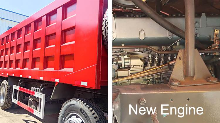 Used China Sinotruk Cnhtc Howo 8x4 Dump Trucks for Sale in Guinea