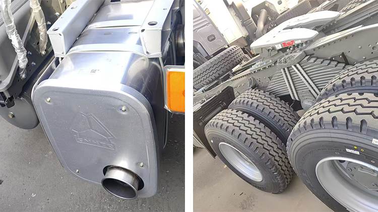 Second Hand Sinotruk Howo Tractor Truck 400hp for Sale in China