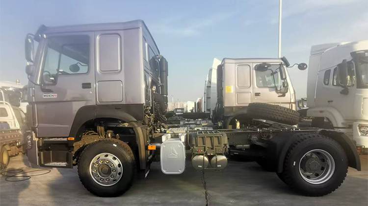 Sierra Leone Customer Purchased Used Sinotruk Howo 4x2 Tractor Truck