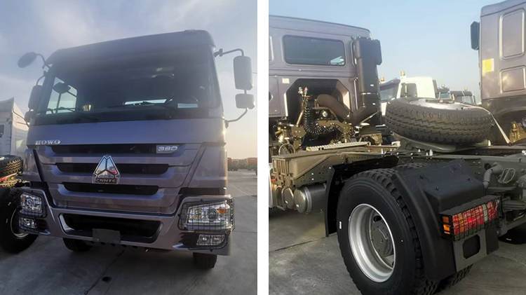 Sierra Leone Customer Purchased Used Sinotruk Howo 4x2 Tractor Truck