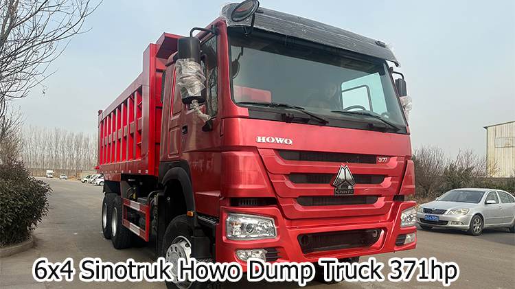 Second Hand 6x4 Sinotruk Howo Dump Truck 371hp for Sale in Mexico