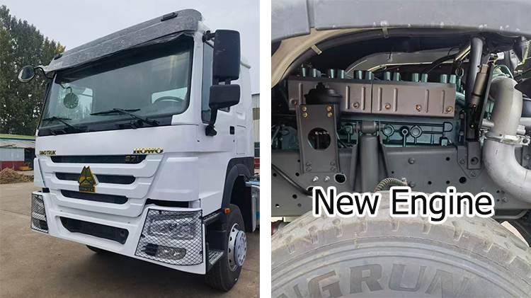 China Old Howo 6x4 371hp Tractor Truck for Sale in Ivory Coast