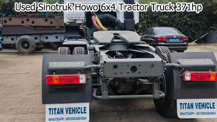 China Old Howo 6x4 371hp Tractor Truck for Sale in Ivory Coast
