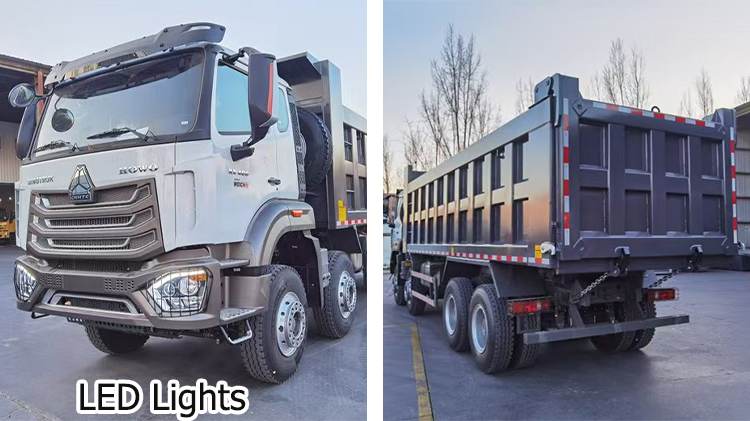 Used Sinotruk Howo Nx 8x4 Dump Truck for Sale in Jamaica