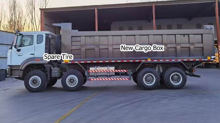 Used Sinotruk Howo Nx 8x4 Dump Truck for Sale in Jamaica