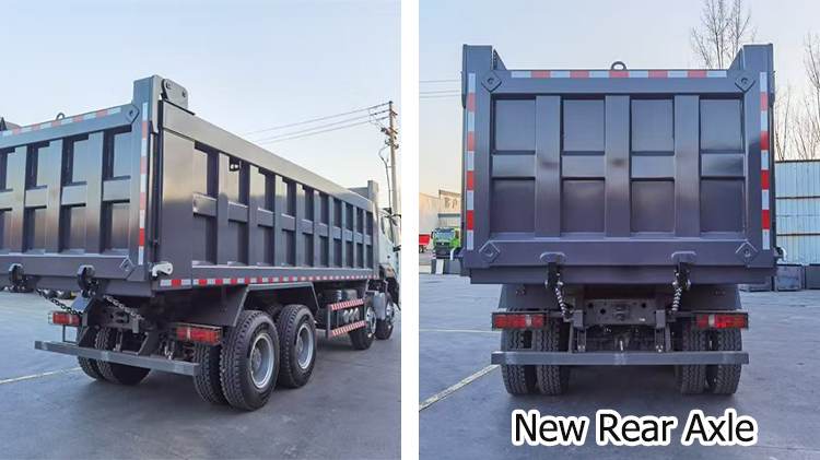 Used Sinotruk Howo Nx 8x4 Dump Truck for Sale in Jamaica