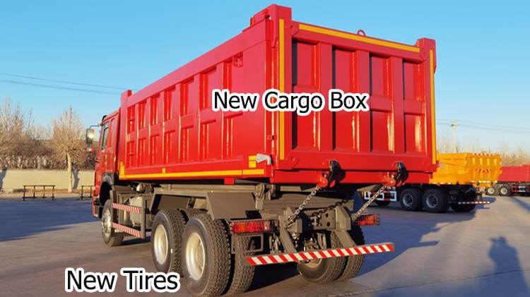 Used Sinotruk Howo Dump Truck 6x4 for Sale in Senegal