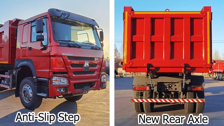 Used Sinotruk Howo Dump Truck 6x4 for Sale in Senegal