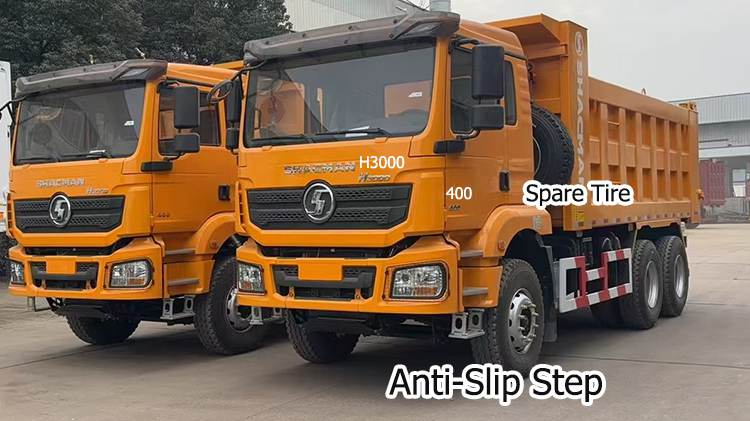 Old Shacman H3000 6x4 Dump Truck for Sale in Uganda