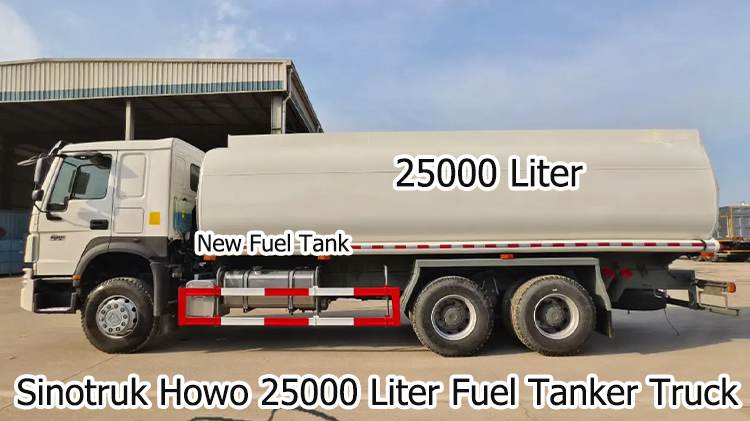 Sinotruk Howo 25000 liter Fuel Tanker Truck for Sale in Namibia