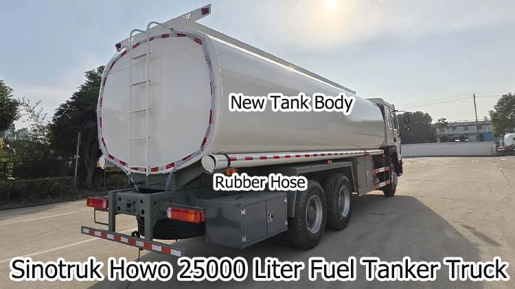 Sinotruk Howo 25000 liter Fuel Tanker Truck for Sale in Namibia
