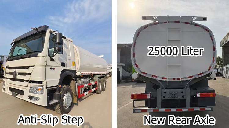 Sinotruk Howo 25000 liter Fuel Tanker Truck for Sale in Namibia