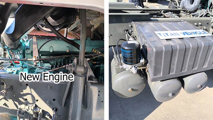 Used Howo Tractor Truck 380hp Price in Ghana