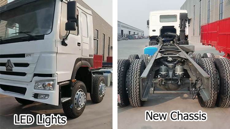 Second Hand Sinotruk Howo 8x4 Tractor Truck for Sale in Venezuela