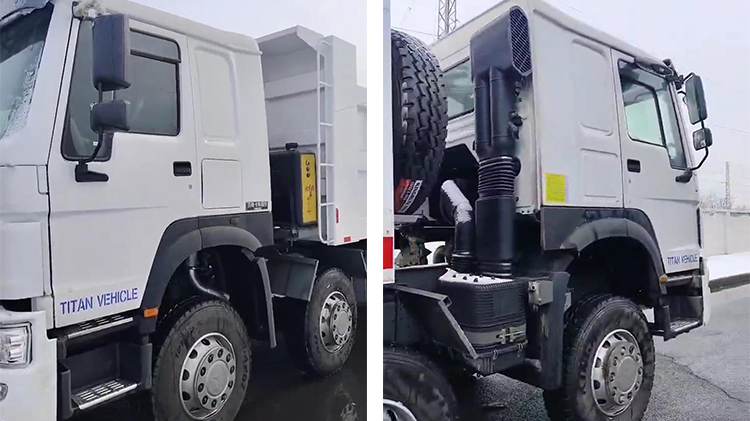 Used Sinotruk Howo Dump Truck 371 for Sale in Zimbabwe