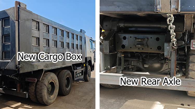 Used Sinotruk Howo Dump Truck 371 for Sale in Cameroon