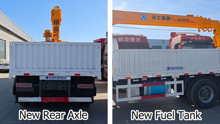 Second Hand Sinotruk Howo 6x4 Crane Truck for Sale in Armenia