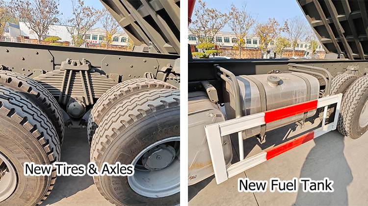 Used Sinotruk Howo 6x4 Tipper Truck 380 Price in China