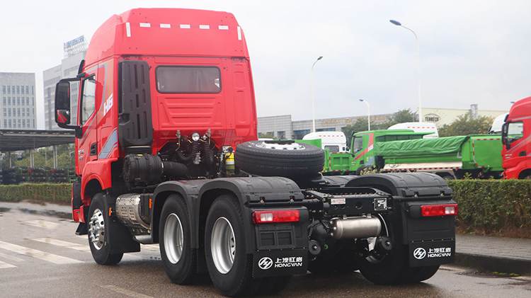 Used Chinese Trucks Hongyan Genhoo H6 Tractor for Sale in Kyrgyzstan