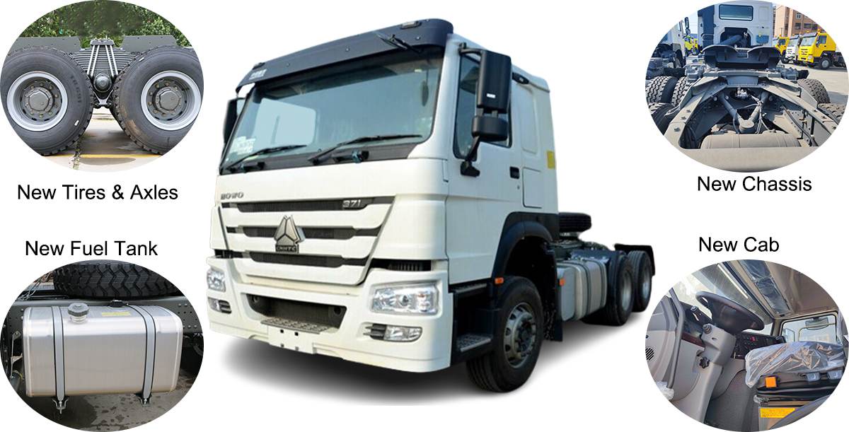 Sinotruk Howo 6x4 Tractor Truck Price