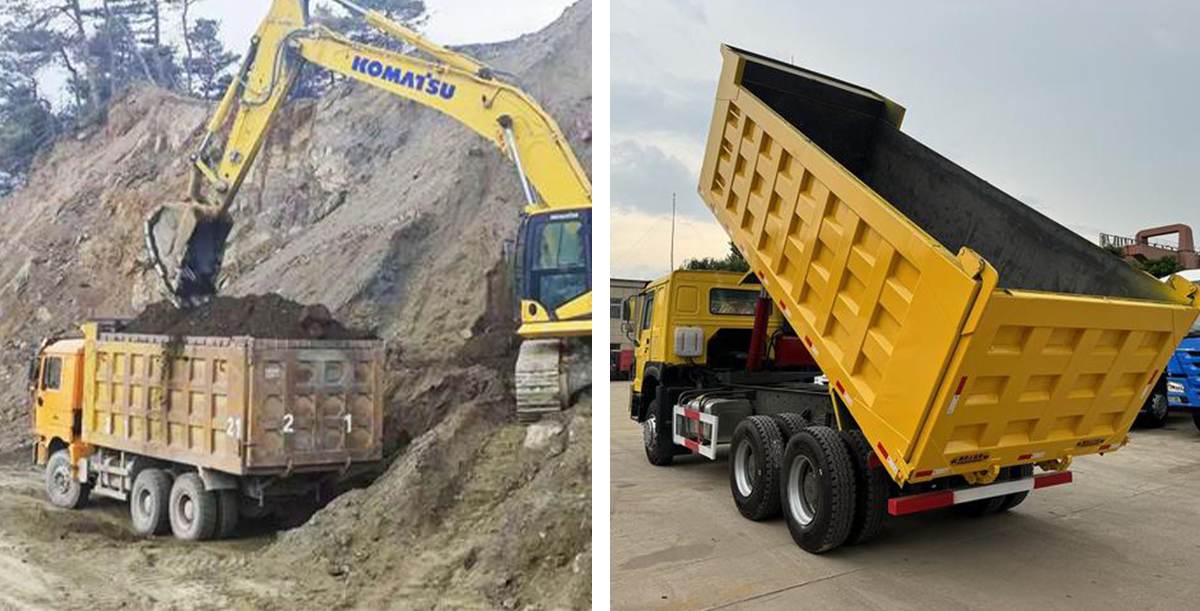 Used Sinotruk Howo 6x4 10 Wheeler Dump Truck Price