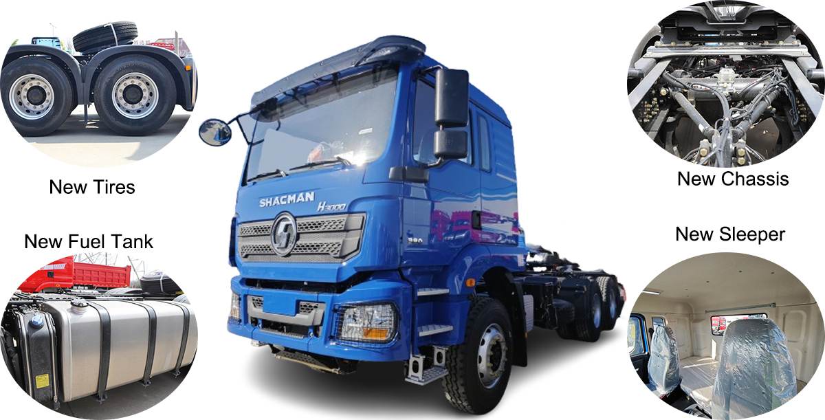 Used Shacman Tractor Truck for Sale | Second Hand 6x4 Shacman Tractor Truck Price