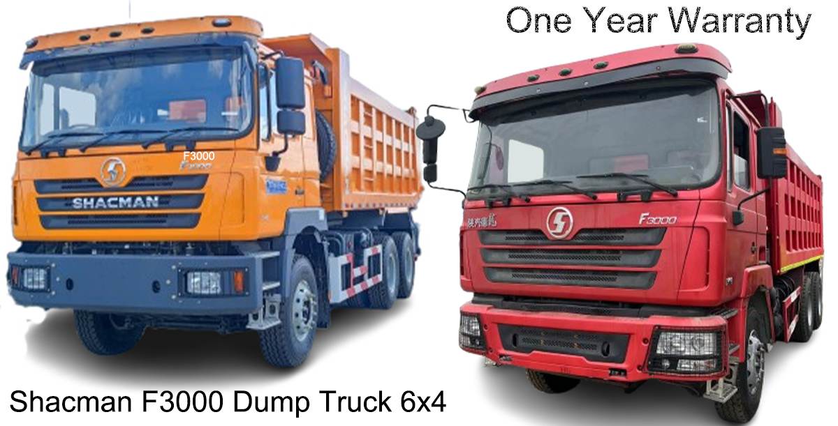 Used Shacman F3000 6x4 Dump Truck for Sale