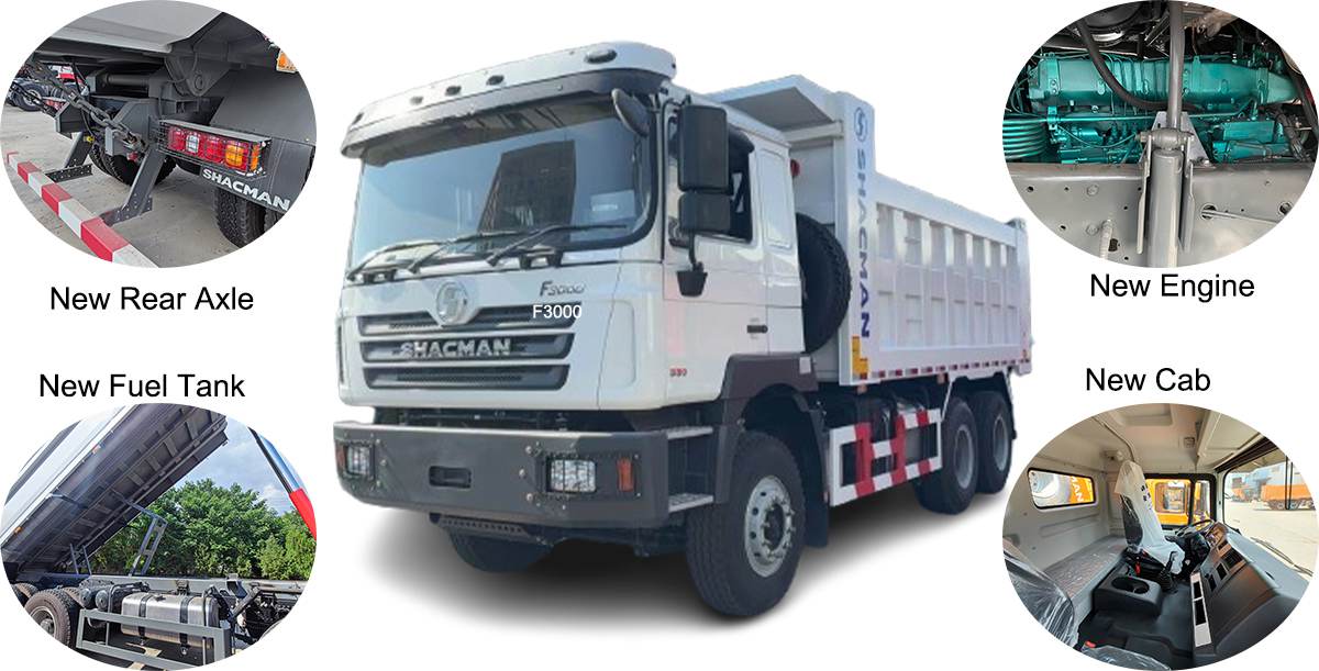 Used Shacman F3000 6x4 Dump Truck for Sale