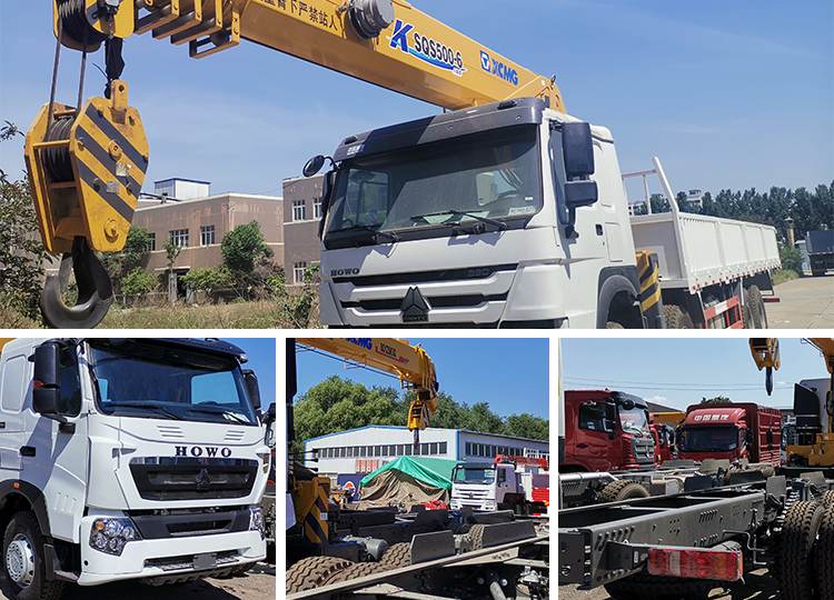Howo Used Boom Trucks for Sale Near Me