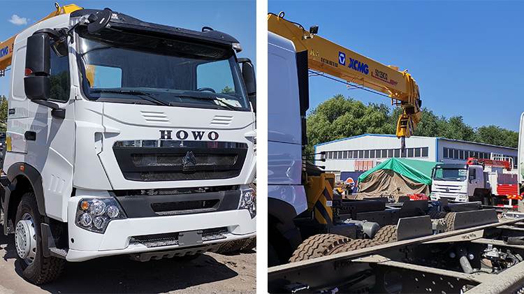 Howo Used Boom Trucks for Sale Near Me