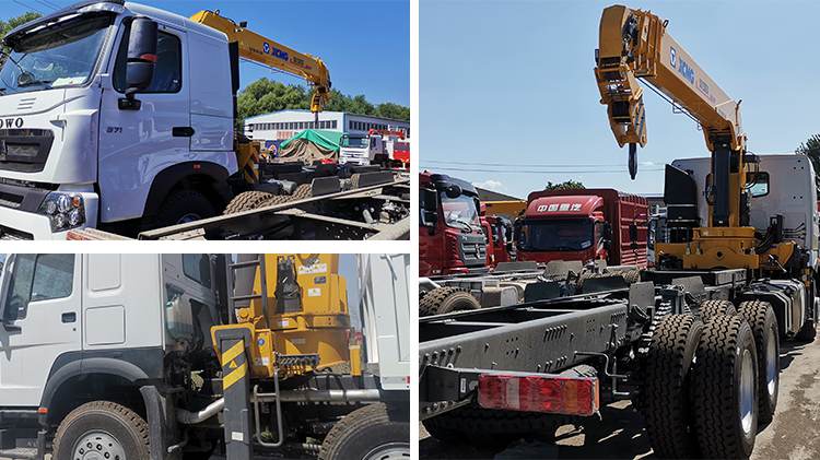 Howo Used Boom Trucks for Sale Near Me