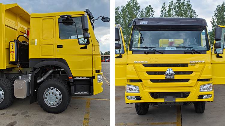 Guangzhou Used Trucks Sinotruk Howo 8x4 Tipper Truck for Sale