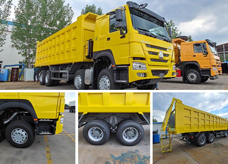 Guangzhou Used Trucks Sinotruk Howo 8x4 Tipper Truck for Sale