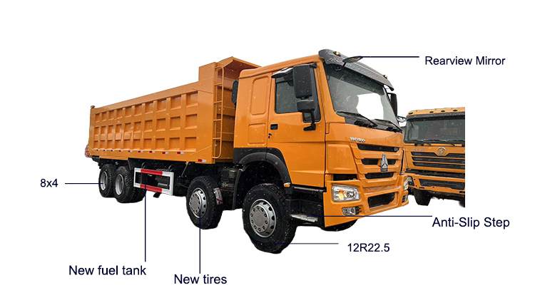 Sinotruk Howo 8x4 Dump Truck Price