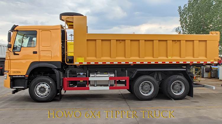 Sinotruk Howo 6x4 Tipper Truck for Sale in Tanzania