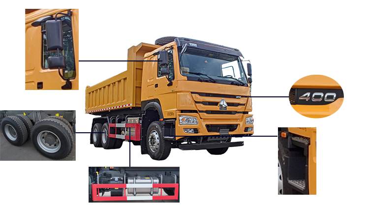 Sinotruk Howo 6x4 Tipper Truck for Sale in Tanzania