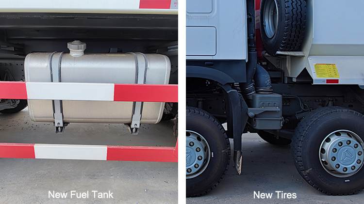 Used Howo 12 Wheeler Dump Truck Price