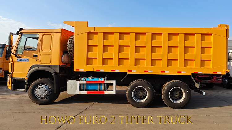 Second Hand Sinotruk Howo Euro 2 Tipper Truck
