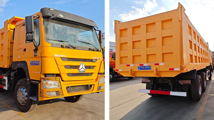 Second Hand Sinotruk Howo Euro 2 Tipper Truck