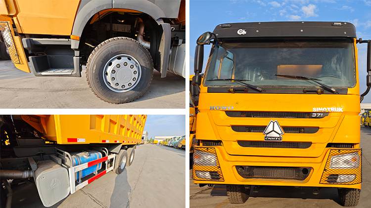 Second Hand Sinotruk Howo Euro 2 Tipper Truck