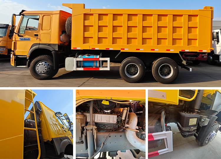 Second Hand Sinotruk Howo Euro 2 Tipper Truck