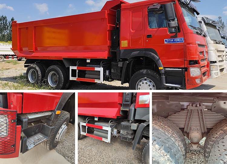 U Shape Dump Truck Sinotruk Howo Truck for Senegal
