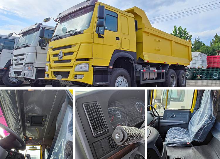 Used Howo Dump Trucks Zz3257n4147w